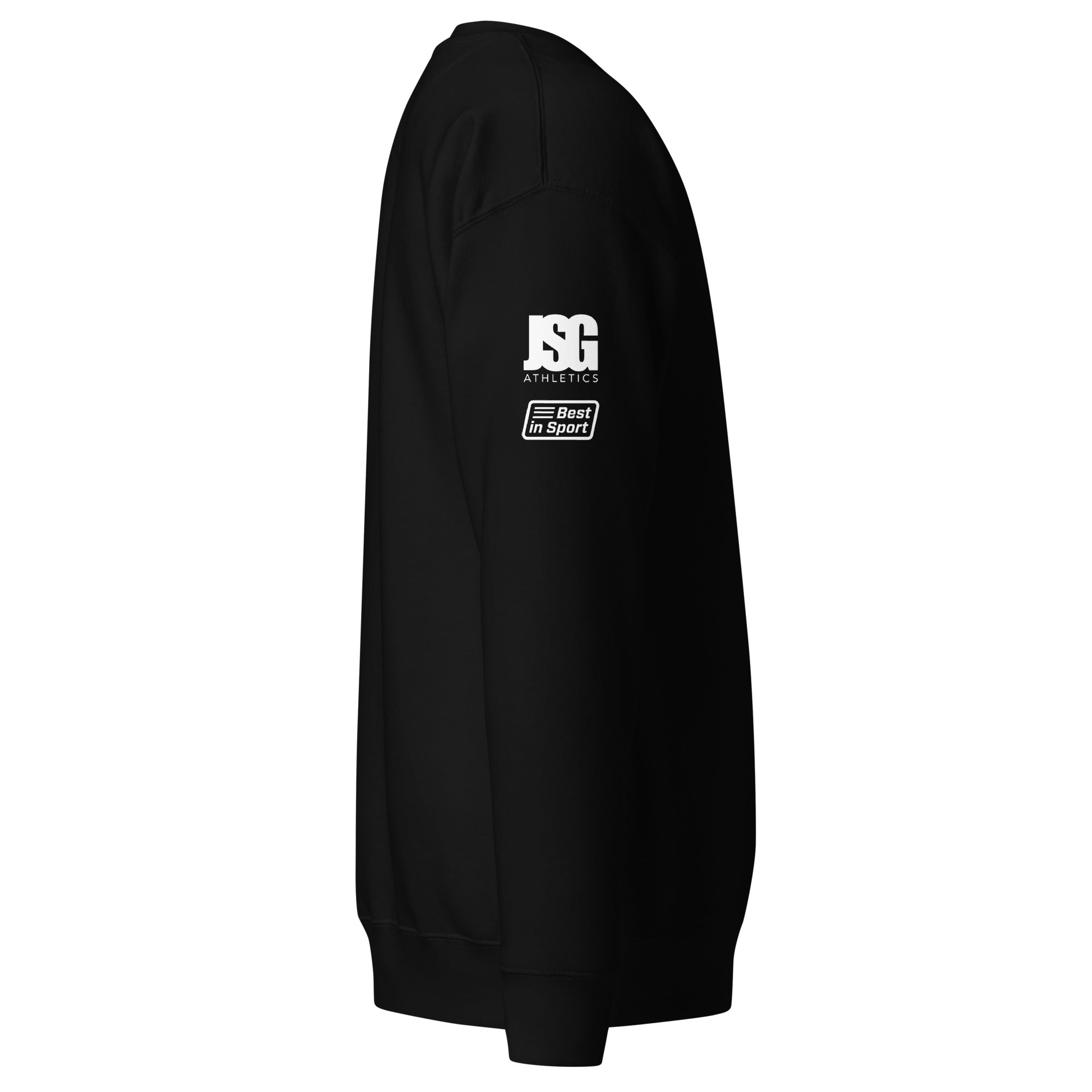 Classic Crew Neck Sweatshirt – Soft Fleece, Ribbed Cuffs