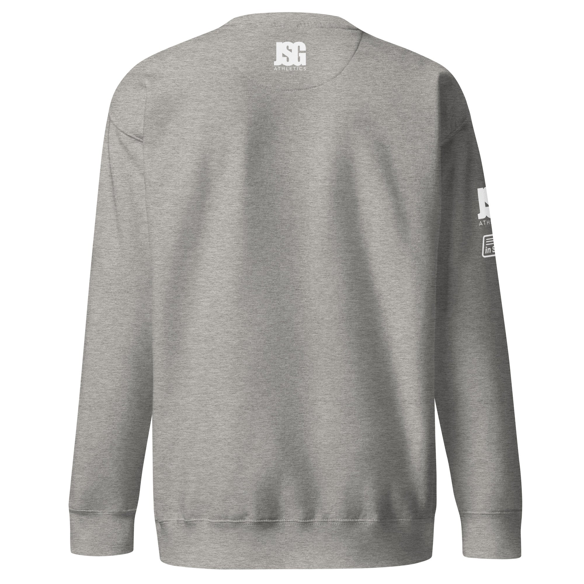 Classic Crew Neck Sweatshirt – Soft Fleece, Ribbed Cuffs