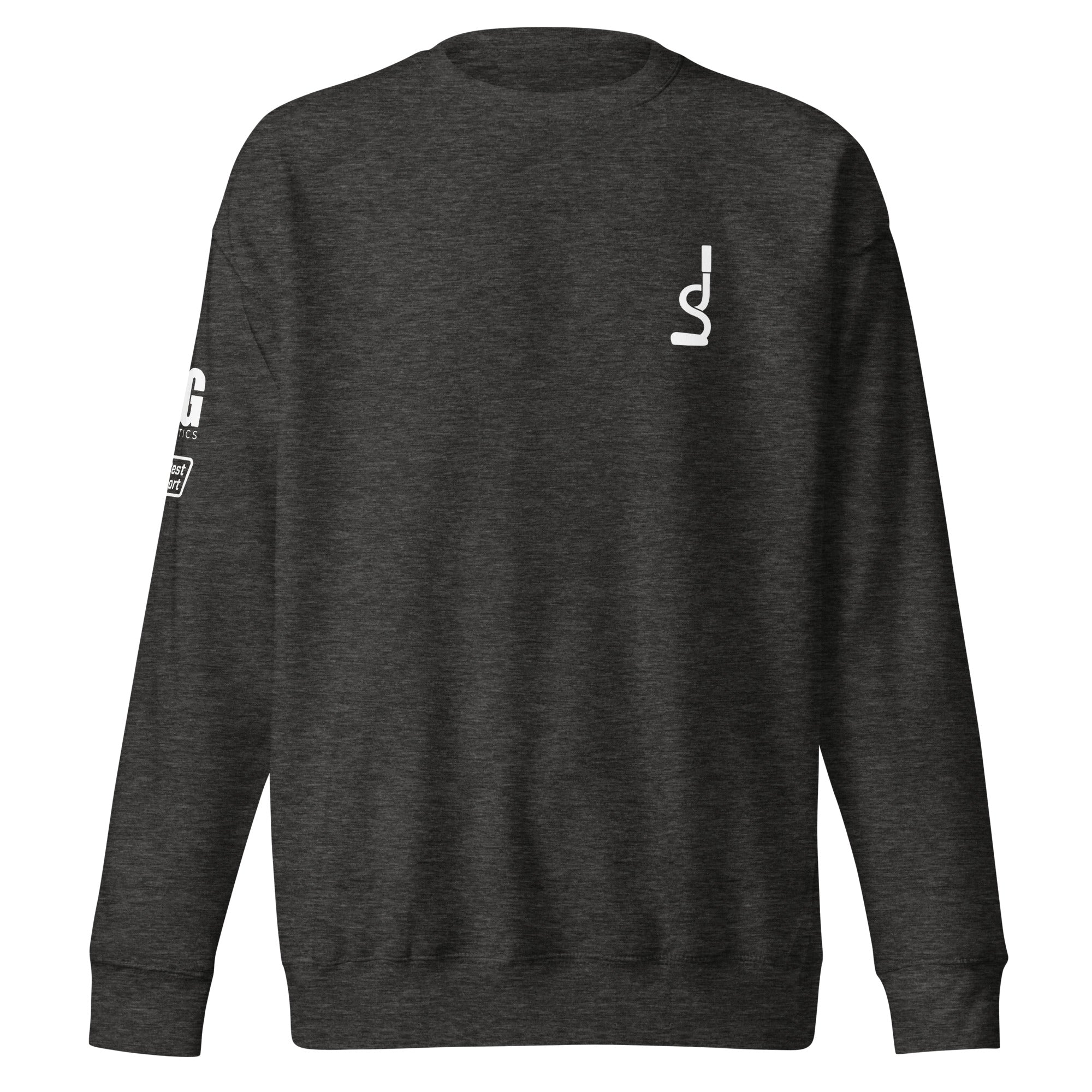 Classic Crew Neck Sweatshirt – Soft Fleece, Ribbed Cuffs